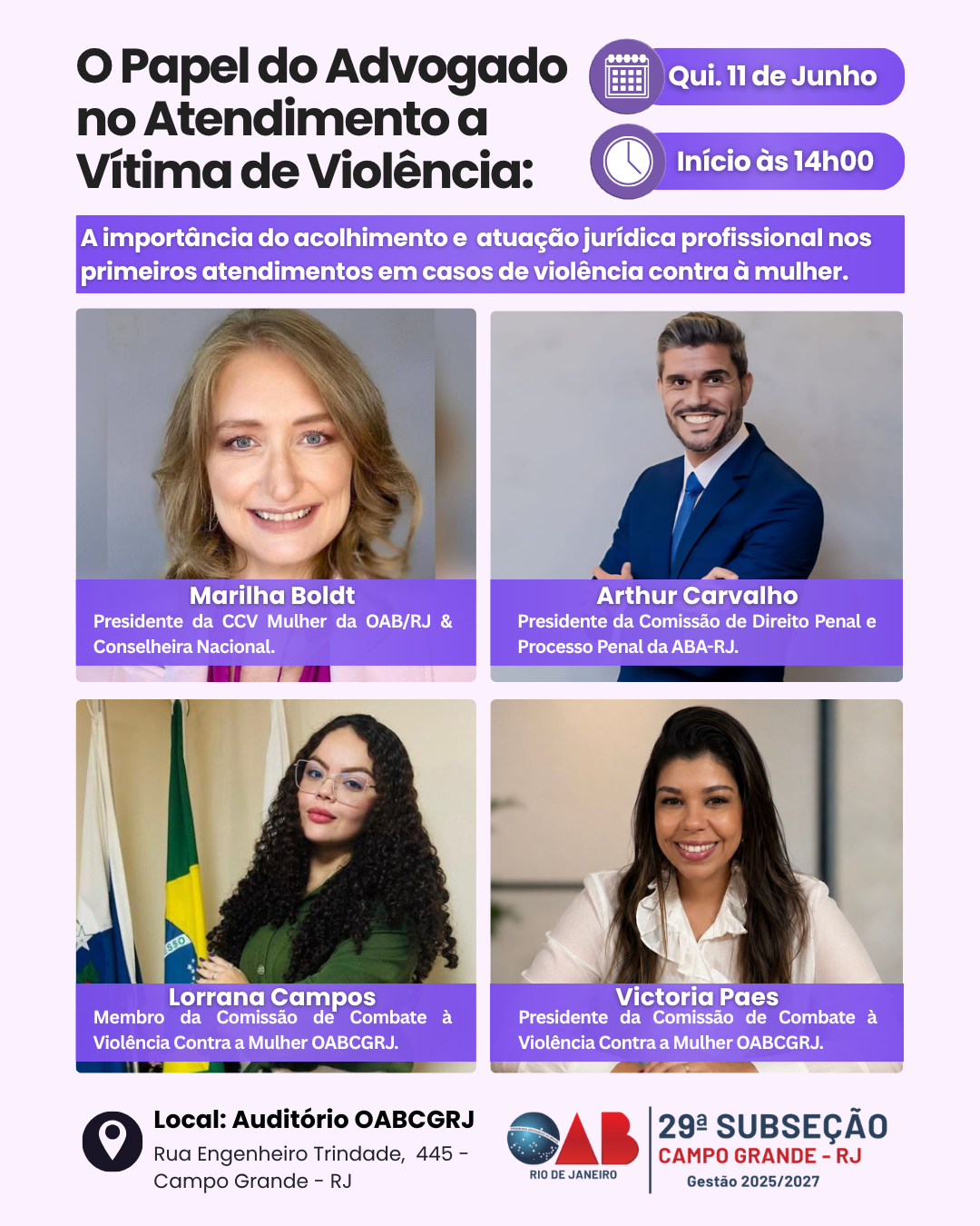 O Papel do Advogado no Atendimento a Vítima de Violência: