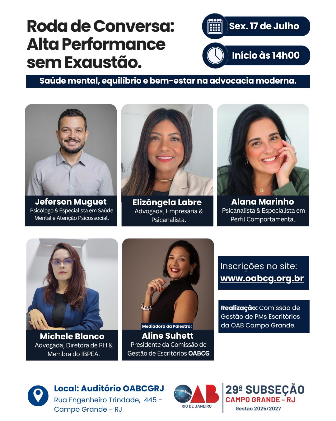 Roda de Conversa: Alta Performance Sem Exaustão
